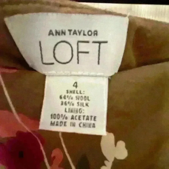 Ann Taylor Loft Floral Skirt - Picture 3 of 4